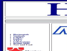Tablet Screenshot of hrmachinery.com